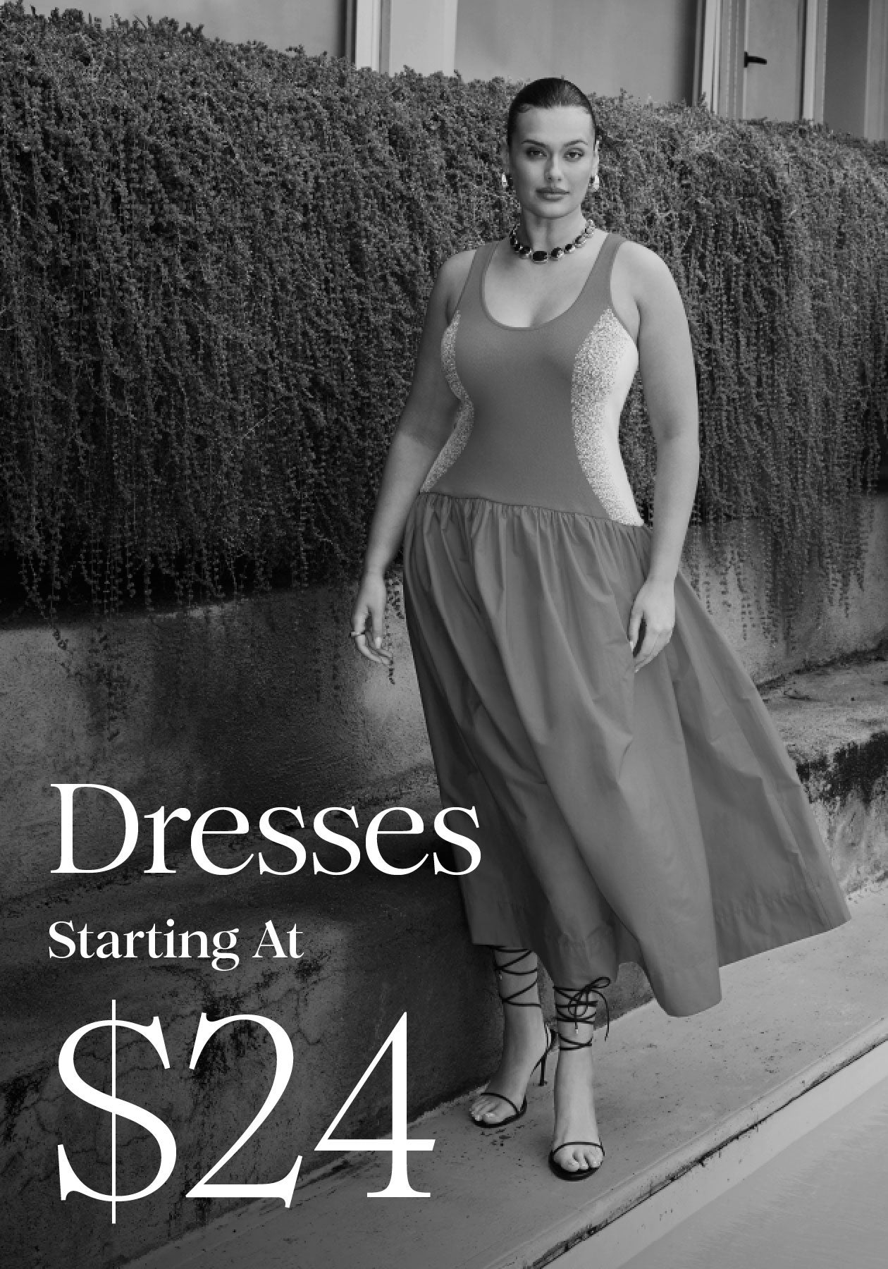 Dresses starting at $24